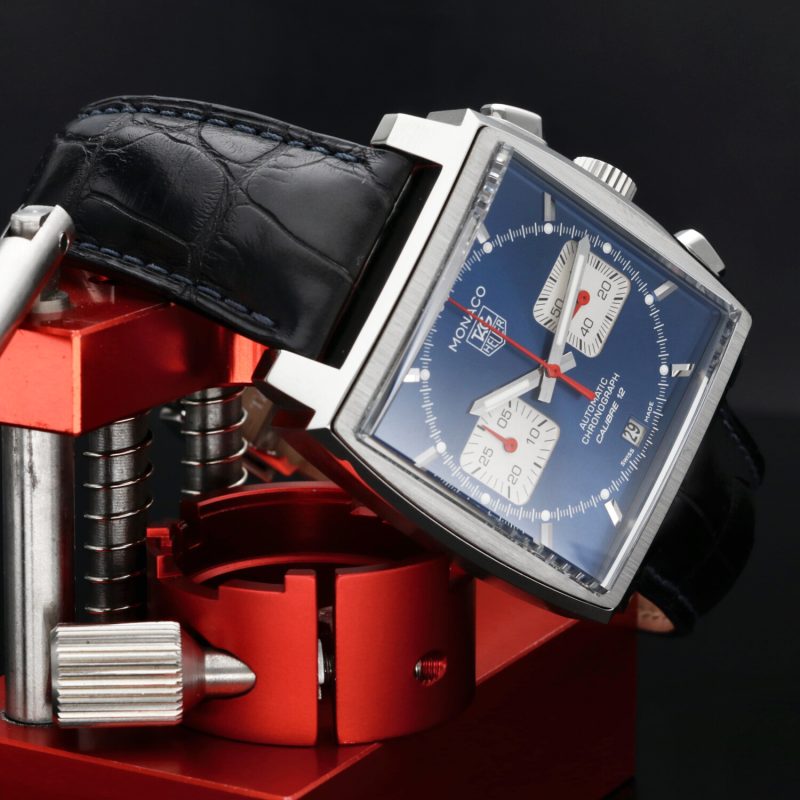 2016 ca. TAG Heuer Monaco ref. CAW2111.FC6183 con Scatola e Garanzia Originale - immagine 6