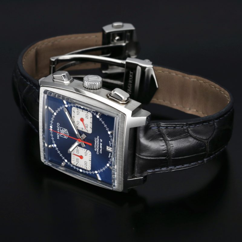 2016 ca. TAG Heuer Monaco ref. CAW2111.FC6183 con Scatola e Garanzia Originale - immagine 15