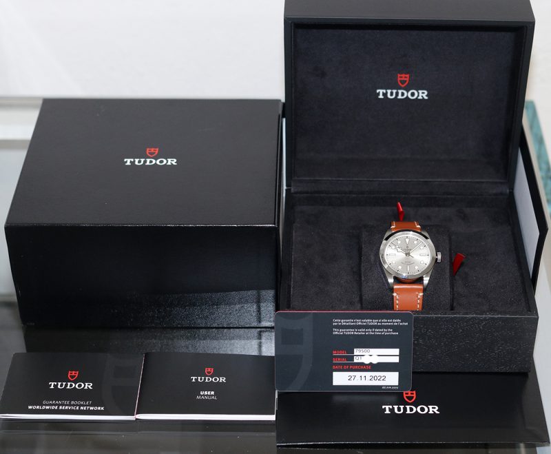2022 New, Unworn, Tudor M79500-0016 Black Bay Heritage 36mm Box, Booklets & Card - Image 15