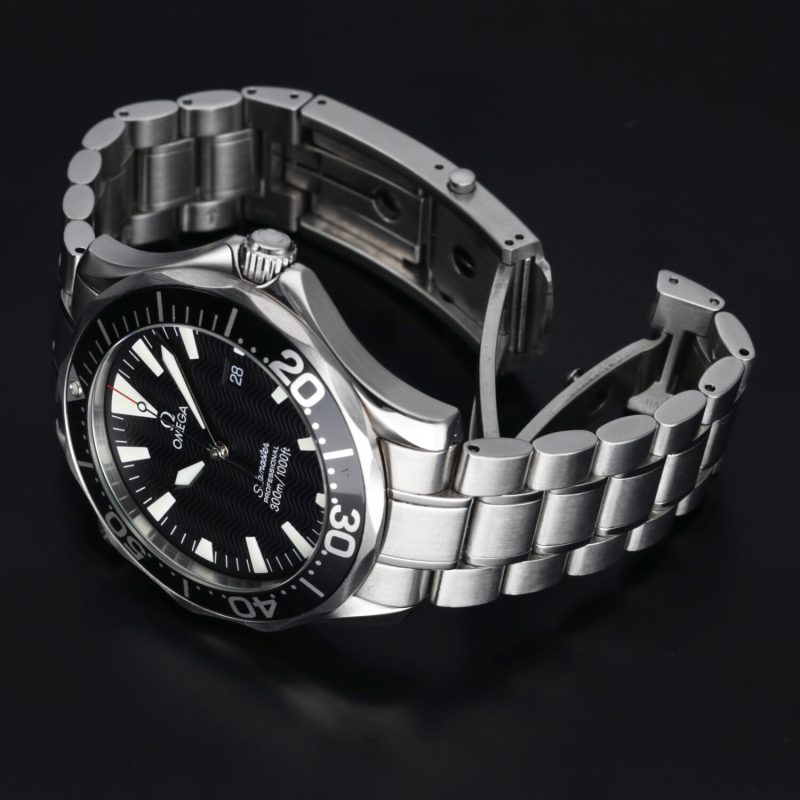 2005 ca. Omega ref. 22645000 Seamaster 300M Quarzo 41 mm Scatola e Garanzia Originale - immagine 15