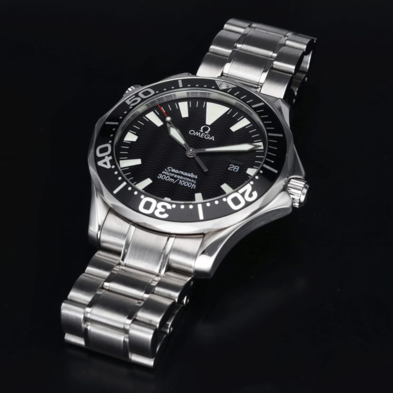 2005 ca. Omega ref. 22645000 Seamaster 300M Quarzo 41 mm Scatola e Garanzia Originale - immagine 13