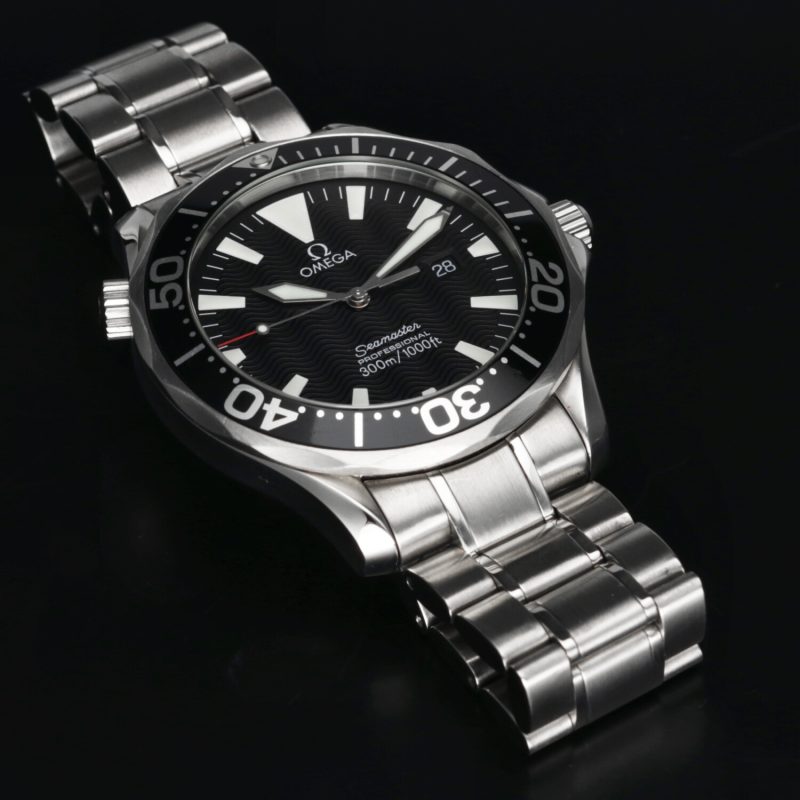 2005 ca. Omega ref. 22645000 Seamaster 300M Quarzo 41 mm Scatola e Garanzia Originale - immagine 12