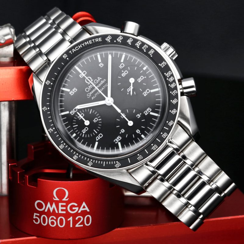 2005 Omega ref. 35105000 Speedmaster Automatico "Reduced" 39mm con Garanzia Originale - immagine 4