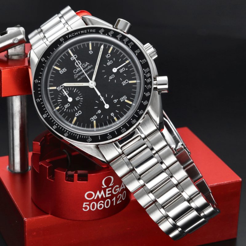 Vintage ca. 1989 Omega ref. 35105000 Speedmaster Reduced 39mm. Gilt 1140 Movement, Omega Serviced - Image 10