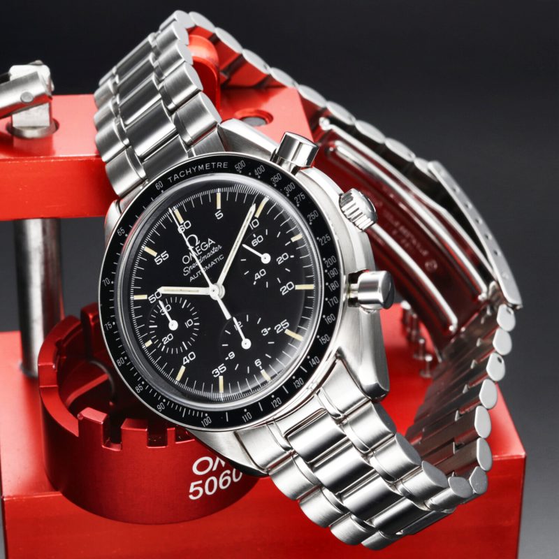 Vintage ca. 1989 Omega ref. 35105000 Speedmaster Reduced 39mm. Gilt 1140 Movement, Omega Serviced - Image 4