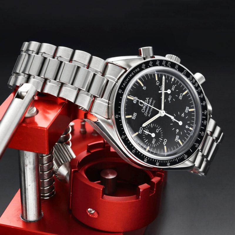 Vintage ca. 1989 Omega ref. 35105000 Speedmaster Reduced 39mm. Gilt 1140 Movement, Omega Serviced - Image 5