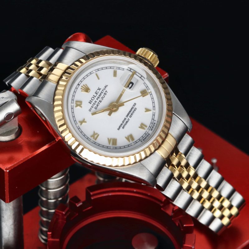 1991 Rolex Ladies Two Tone Datejust 26 ref. 79173 with Box & Papers - Image 4