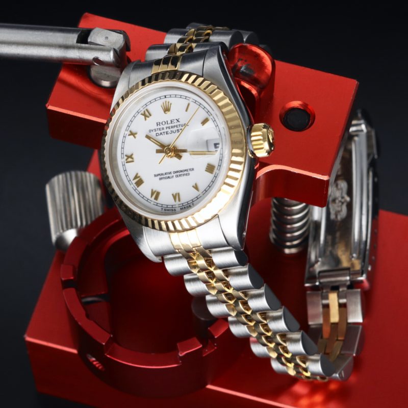 1991 Rolex Ladies Two Tone Datejust 26 ref. 79173 with Box & Papers - Image 10