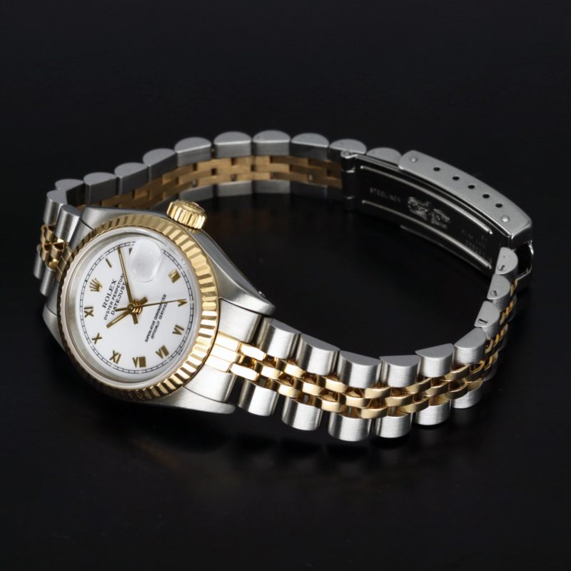 1991 Rolex Ladies Two Tone Datejust 26 ref. 79173 with Box & Papers - Image 14
