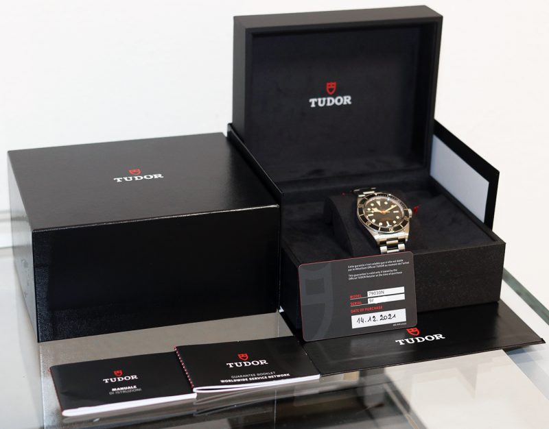 2021 Unpolished Tudor ref. 79030N Black Bay Fifty-eight 39 mm Box, Booklets & Card - Image 16
