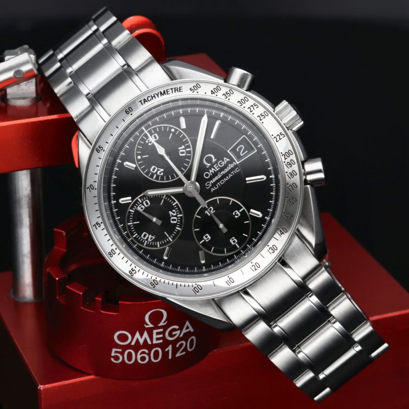 2005 Omega ref. 35135000 Speedmaster Data Automatico 39mm Scatola+Libretto+Garanzia - immagine 4