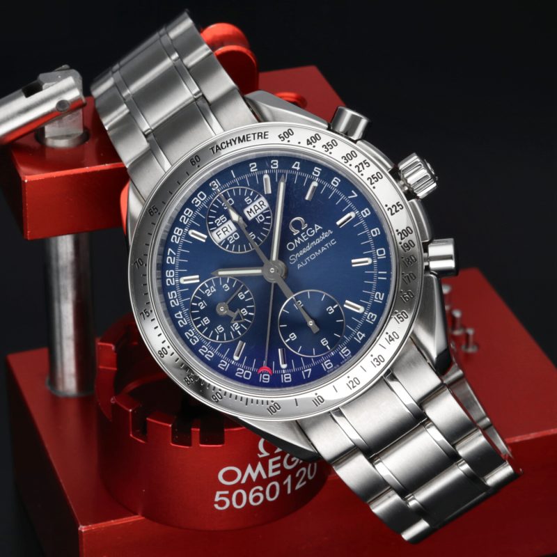 2000 ca. Omega ref. 35238000 Speedmaster Day Date MK40 - Scatola+Libretti+Garanzia+Revisione Omega - immagine 4