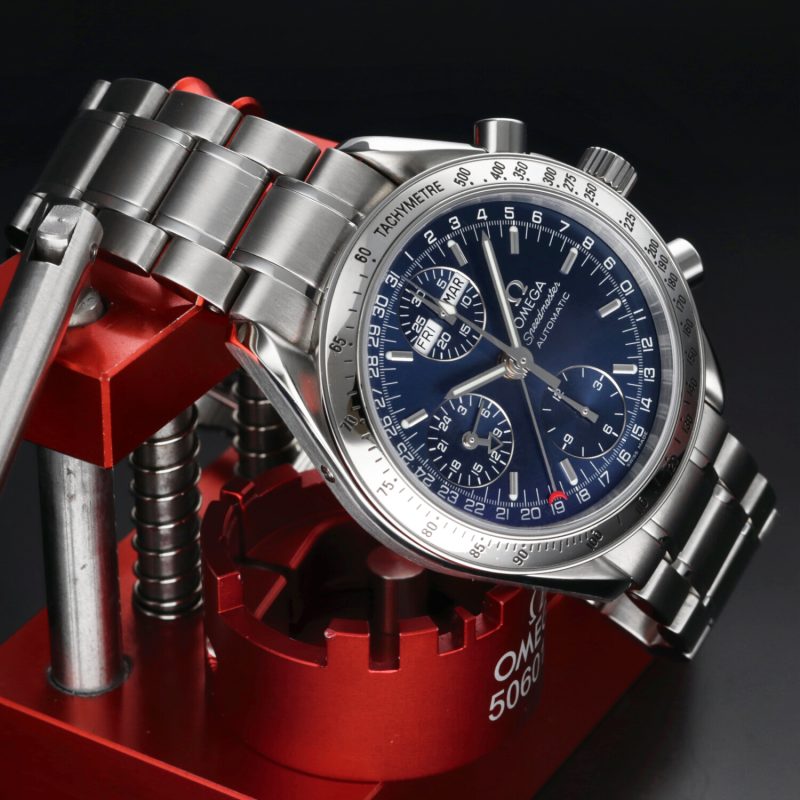 2000 ca. Omega ref. 35238000 Speedmaster Day Date MK40 - Scatola+Libretti+Garanzia+Revisione Omega - immagine 5