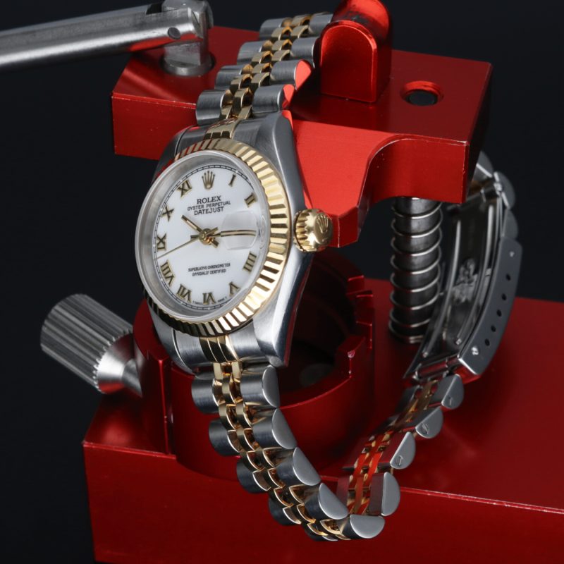 1995 Rolex Lady Datejust 26 Oro e Acciaio ref. 69173 con Scatola e Garanzia Originale - immagine 6