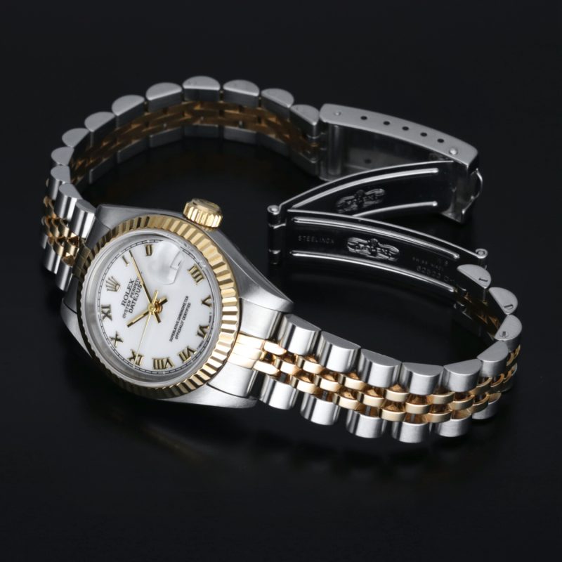 1995 Rolex Lady Datejust 26 Oro e Acciaio ref. 69173 con Scatola e Garanzia Originale - immagine 14
