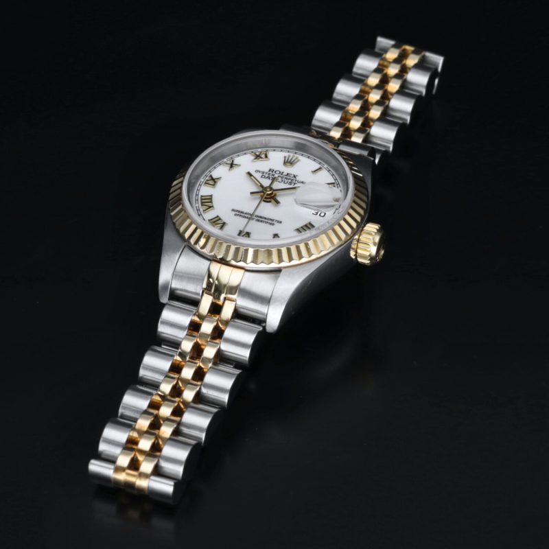 1995 Rolex Lady Datejust 26 Oro e Acciaio ref. 69173 con Scatola e Garanzia Originale - immagine 12