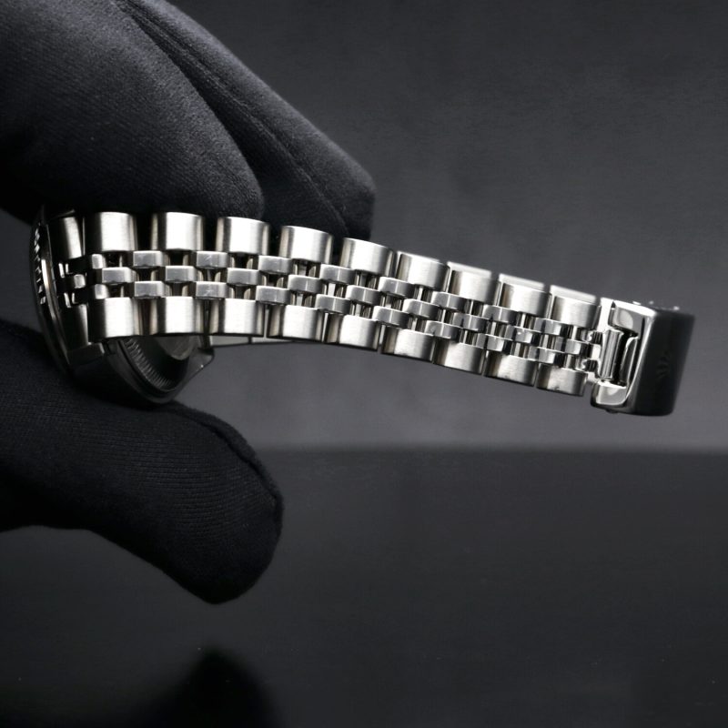 1998 Rolex Lady Datejust ref. 69174 Quadrante Jubilee con Diamanti - Scatola e Garanzia - immagine 15