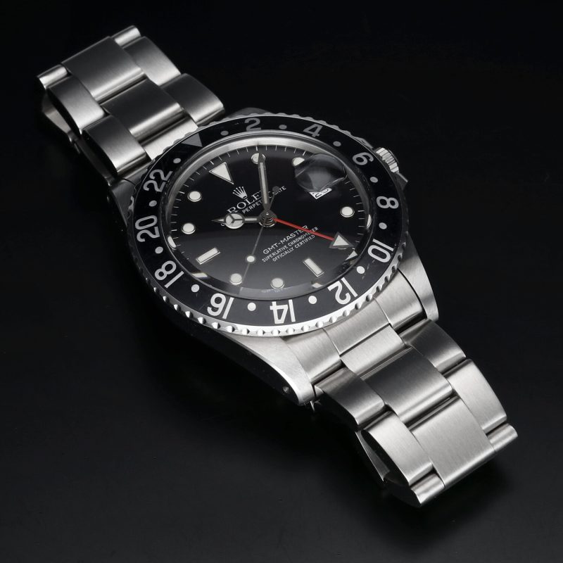 1986 Vintage Rolex 16750 GMT-Master Automatic 40 mm  Box+Booklet+Calendar+Card holder+Hang Tag+Rolex Service Card - Image 13