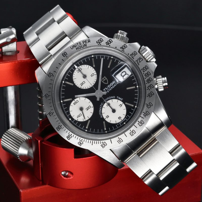 1990 ca. Tudor ref. 79180 Chronograph Oysterdate Big Block Automatico 40 mm - immagine 4