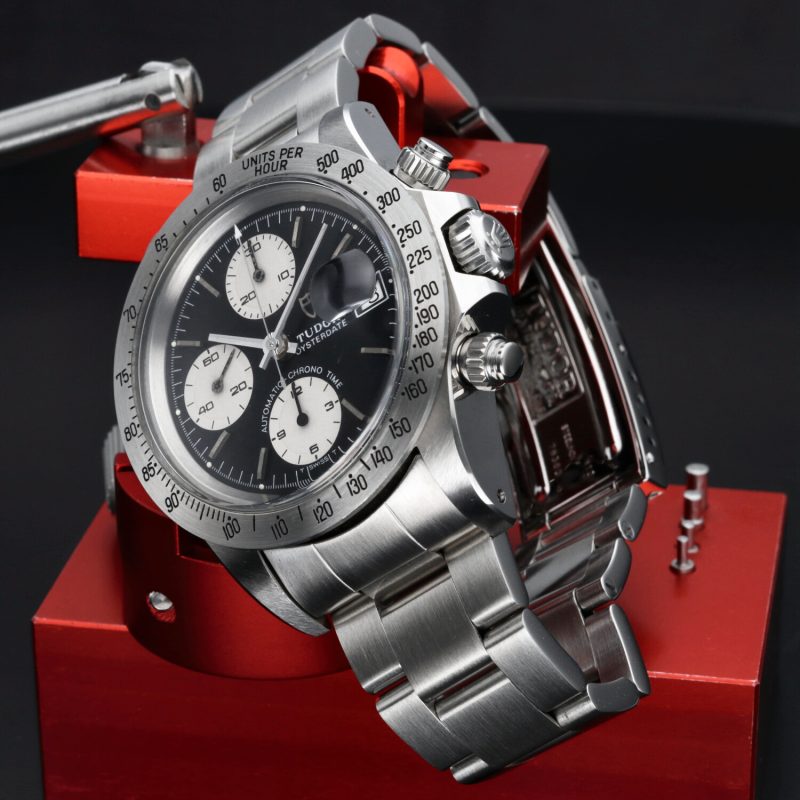 1990 ca. Tudor ref. 79180 Chronograph Oysterdate Big Block Automatico 40 mm - immagine 11