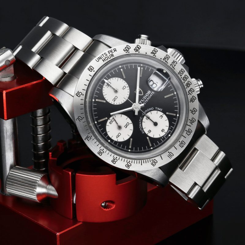 1990 ca. Tudor ref. 79180 Chronograph Oysterdate Big Block Automatico 40 mm - immagine 5