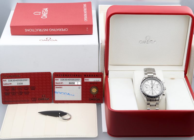 2015 Omega 32630405002001 Speedmaster Racing Co-Axial Chronograph 40mm, Box & Cards - Image 16