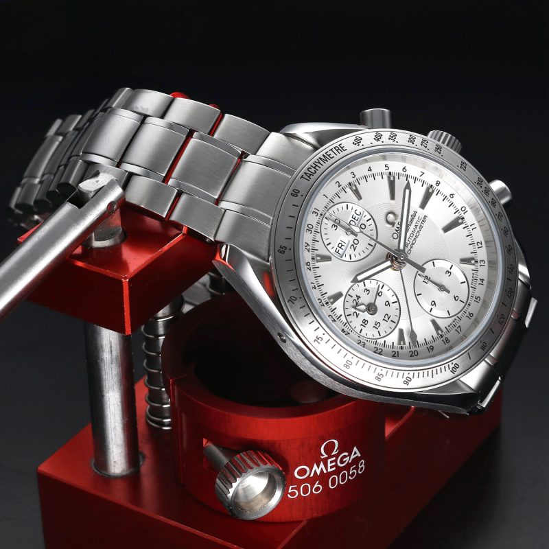 2006 Omega ref. 3221.30.00 Speedmaster Triple Date Automatico 40 mm, Libretto+Garanzia+Revisione - immagine 5