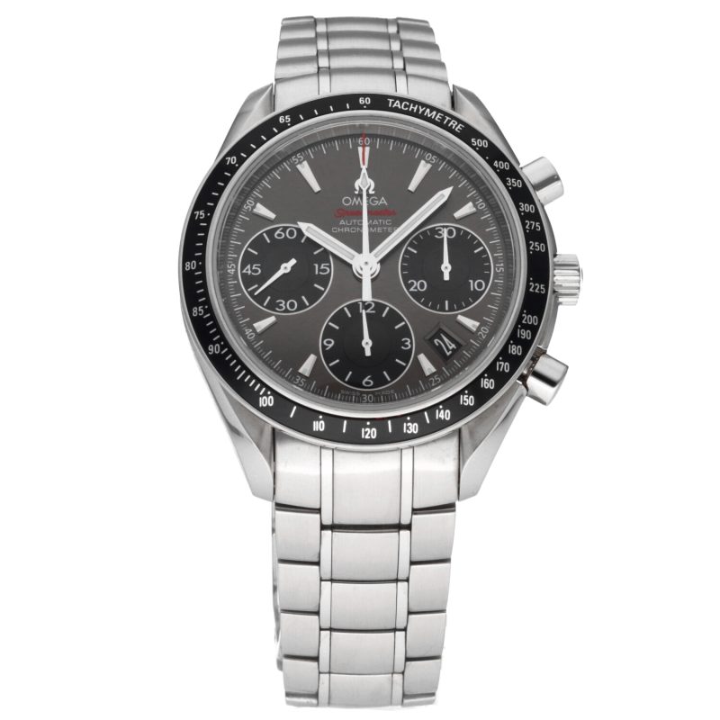 2019 Unpolished Omega 32330404006001 Speedmaster Date Chronometer 40 mm, Box, Booklet, Papers - Image 3