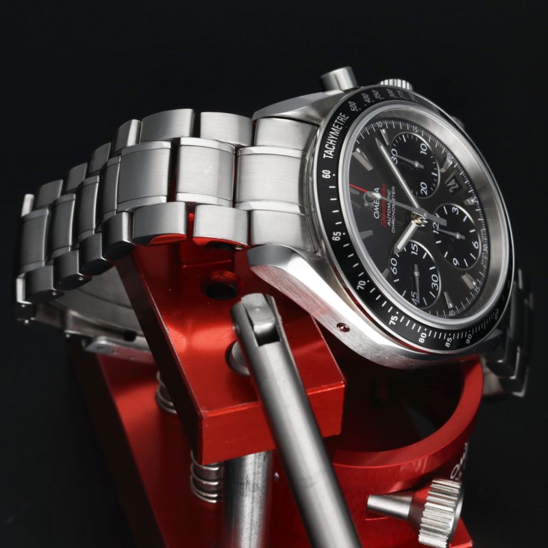 2019 Unpolished Omega 32330404006001 Speedmaster Date Chronometer 40 mm, Box, Booklet, Papers - Image 5