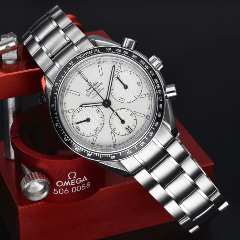 2015 Omega 32630405002001 Speedmaster Racing Co-Axial Chronograph 40mm, Box & Cards - Image 4