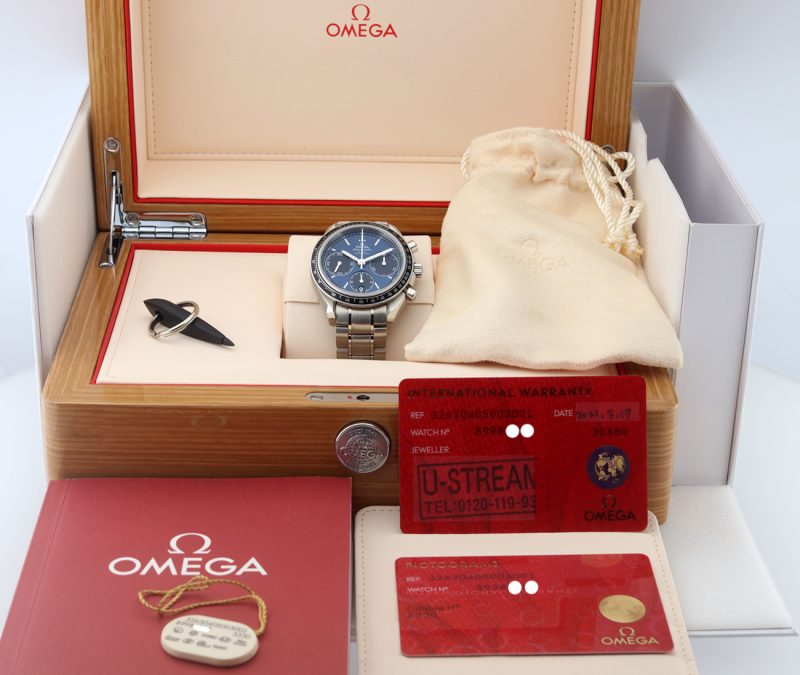 2021 Omega 32630405003001 Speedmaster Racing Co-Axial Chronograph 40mm, Originals Box & Cards - Image 15