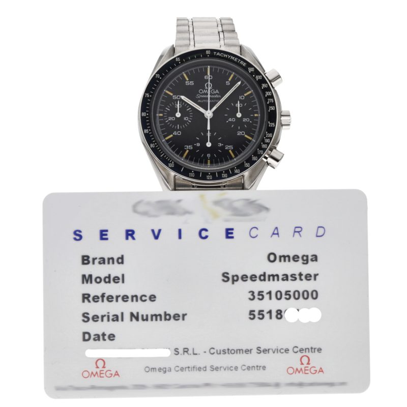 ca. 1996 Omega ref. 35105000 Speedmaster Automatic Reduced 39 mm, Omega Serviced - Image 16