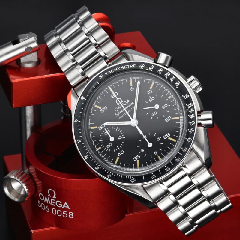 ca. 1996 Omega ref. 35105000 Speedmaster Automatic Reduced 39 mm, Omega Serviced - Image 4
