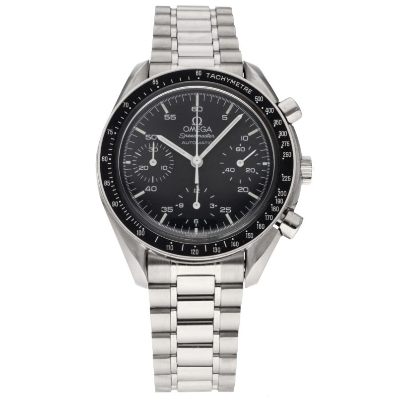2000 Omega ref. 35105000 Speedmaster Automatico Reduced 39mm, Scatola+Libretto+Garanzia - immagine 3