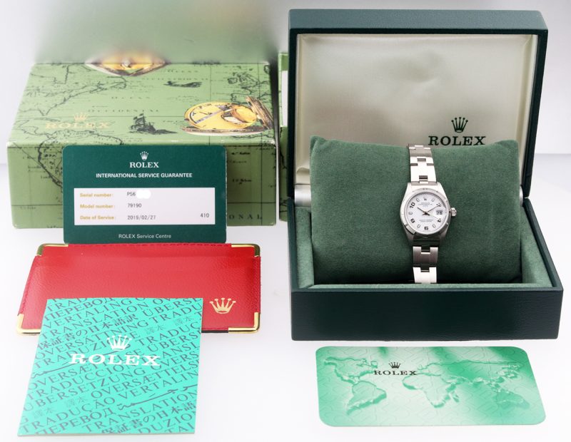 2000 Rolex ref. 79190 Oyster Perpetual Lady Date Automatic 26mm, Box+Booklet+RSC - Image 16