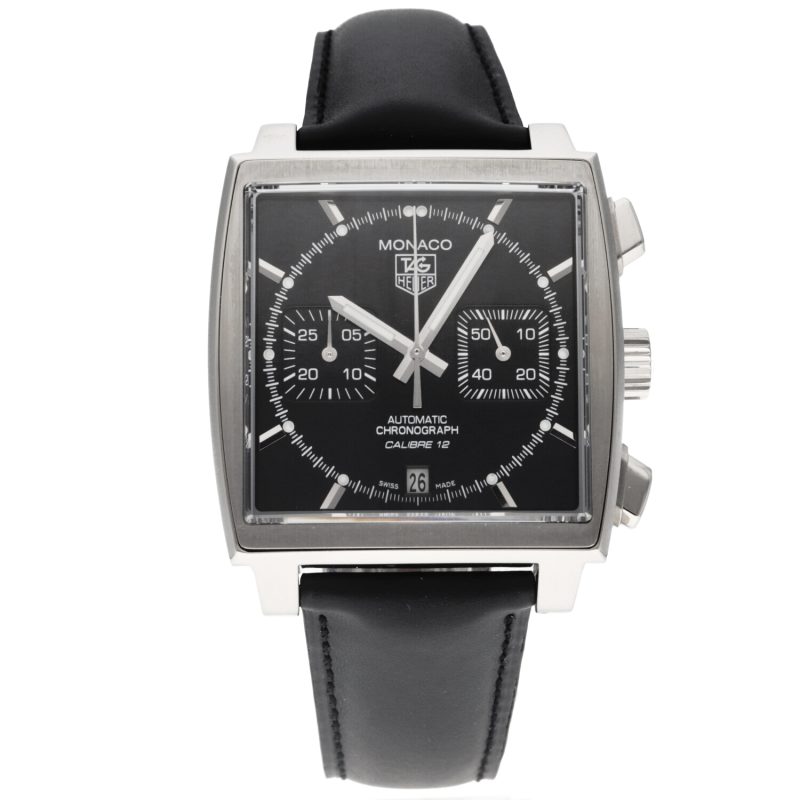 2019 TAG Heuer ref. CAW2110.FC6177 Monaco Automatico 39 mm, Scatola+Libretti+Garanzia - immagine 3