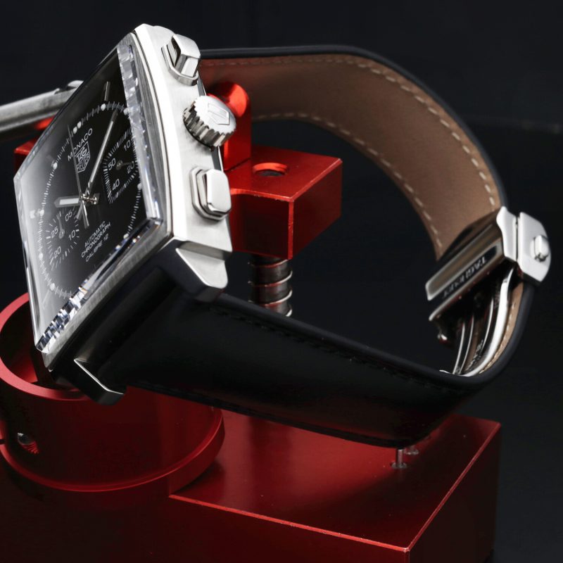 2019 TAG Heuer ref. CAW2110.FC6177 Monaco Automatico 39 mm, Scatola+Libretti+Garanzia - immagine 10