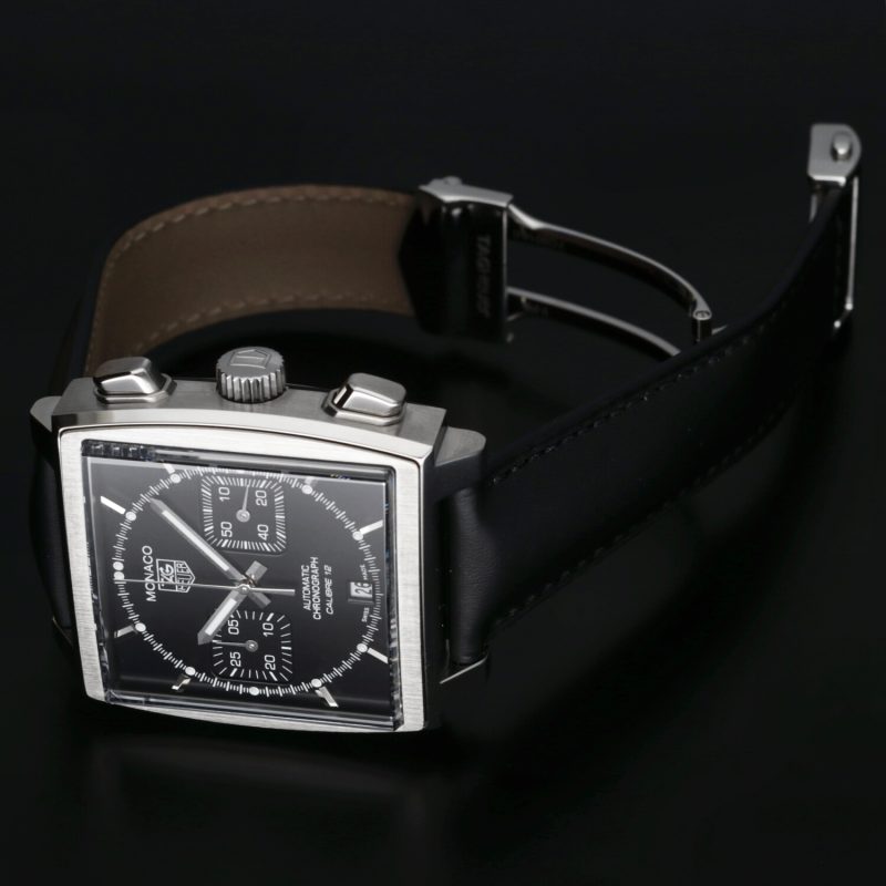 2019 TAG Heuer ref. CAW2110.FC6177 Monaco Automatico 39 mm, Scatola+Libretti+Garanzia - immagine 14