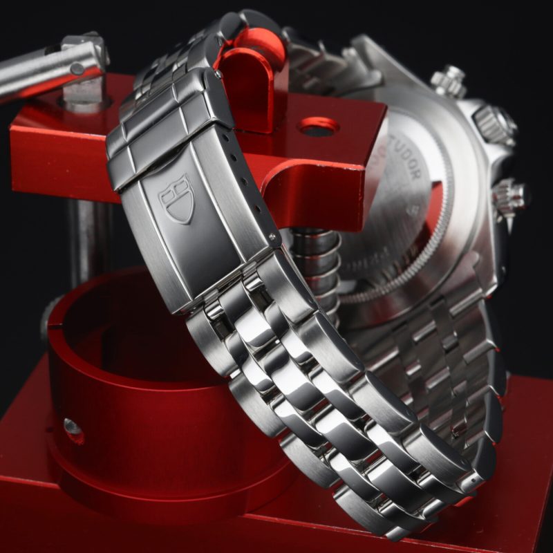 2002 Tudor "Tiger" ref. 79260P Chronograph Prince Date Small Block Quadrante Panda - immagine 7