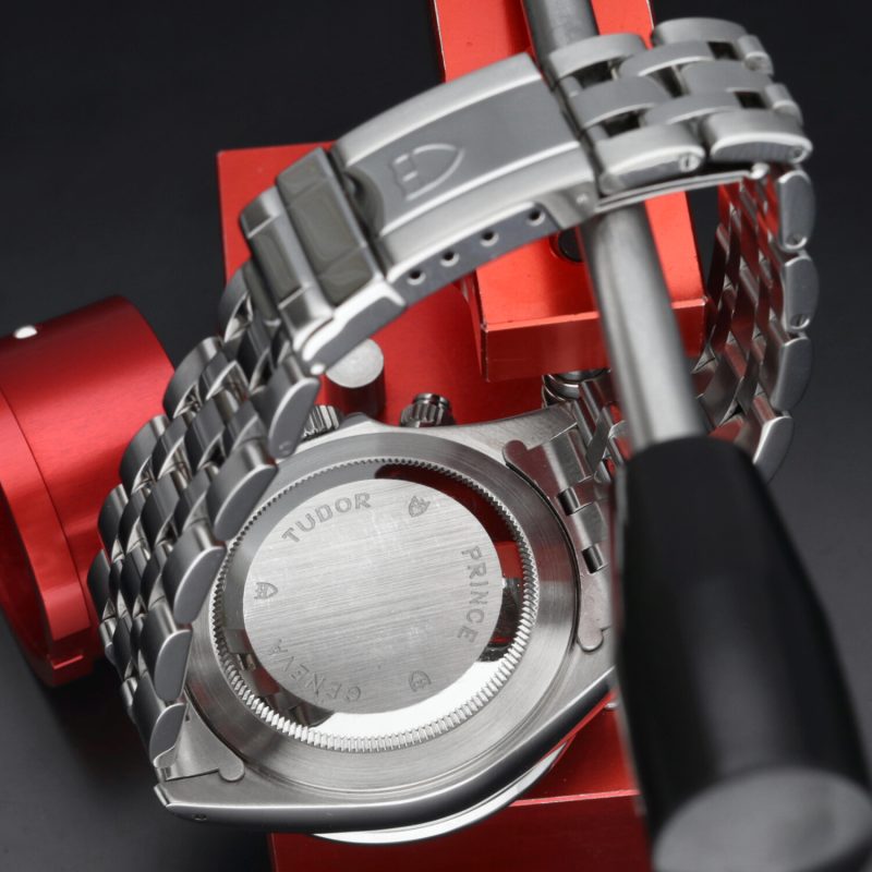 2002 Tudor "Tiger" ref. 79260P Chronograph Prince Date Small Block Quadrante Panda - immagine 9