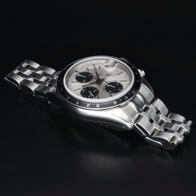 2002 Tudor "Tiger" ref. 79260P Chronograph Prince Date Small Block Quadrante Panda - immagine 11