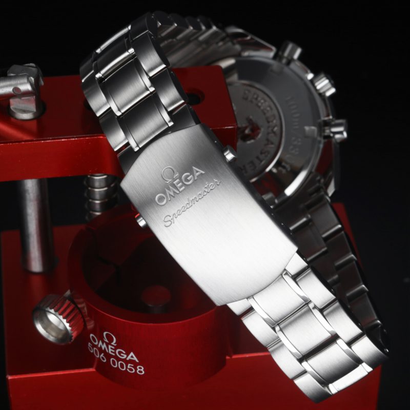 2012 ca. Omega 32113100 Speedmaster Date Automatico 40 mm Quadrante Panda, Scatola+Libretto+Garanzia+Revisione Omega - immagine 7