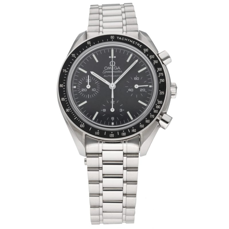 2012 Omega Reduced II Zaffiro 35395000 Speedmaster Automatico 39mm, Scatola+Libretto+Garanzia - immagine 3