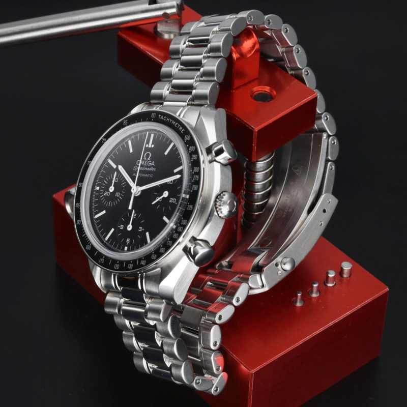 2012 Omega Reduced II Zaffiro 35395000 Speedmaster Automatico 39mm, Scatola+Libretto+Garanzia - immagine 6