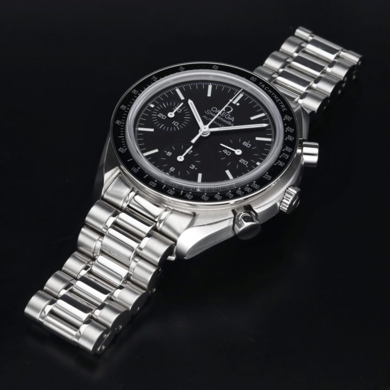 2012 Omega Reduced II Zaffiro 35395000 Speedmaster Automatico 39mm, Scatola+Libretto+Garanzia - immagine 12