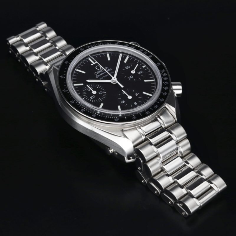 2012 Omega Reduced II Zaffiro 35395000 Speedmaster Automatico 39mm, Scatola+Libretto+Garanzia - immagine 11