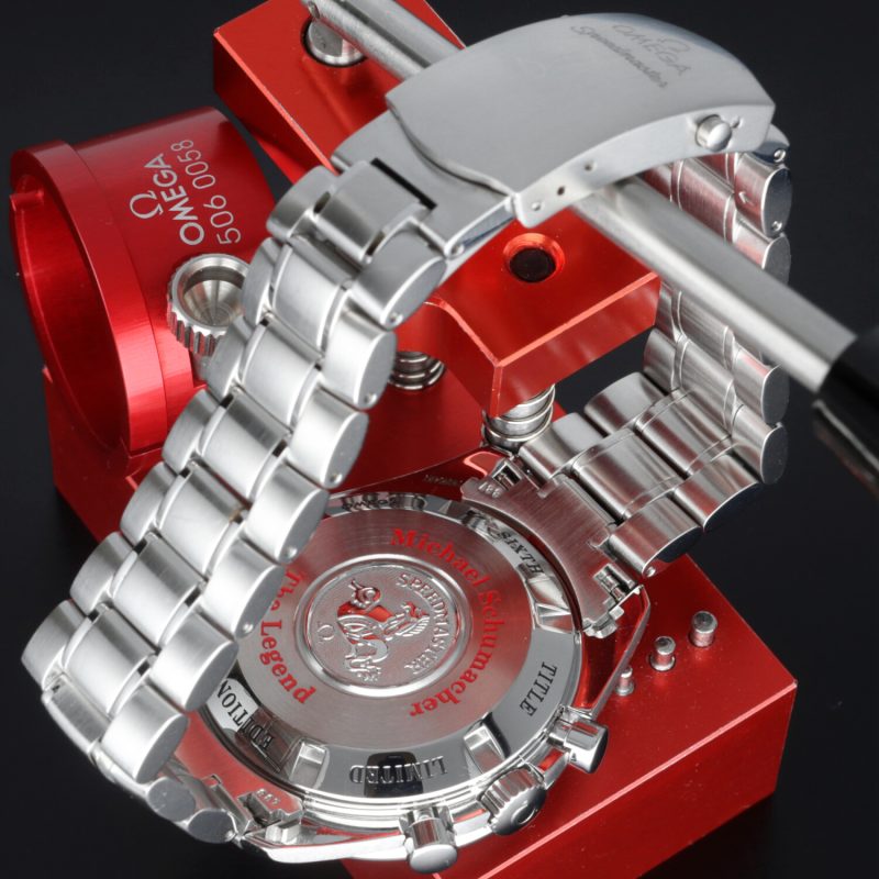 2004 Omega 35593200 Speedmaster Schumacher The Legend Automatico 42 mm. Full-set - immagine 9