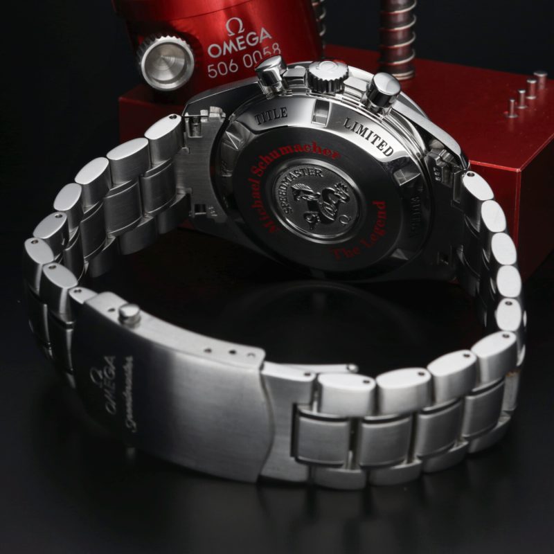 2004 Omega 35593200 Speedmaster Schumacher The Legend Automatico 42 mm. Full-set - immagine 10