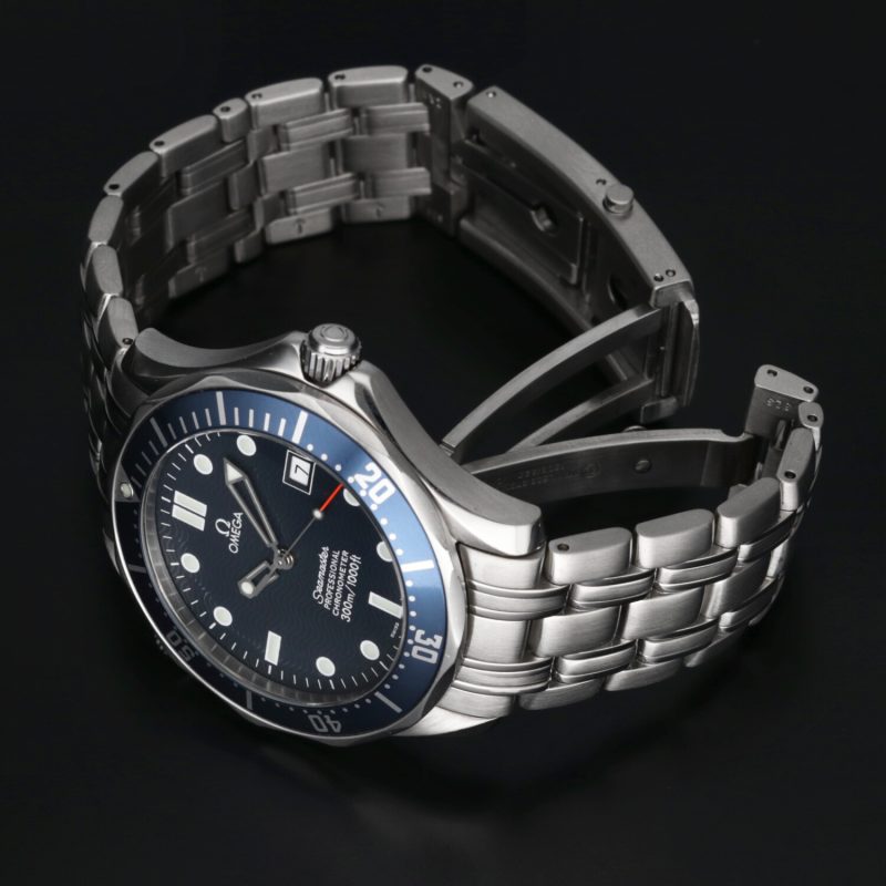 ca. 2002 Omega ref. 25318000 Bond Seamaster Diver 300M Automatic 41mm, Box+Booklets+Papers+Omega Serviced - Image 14