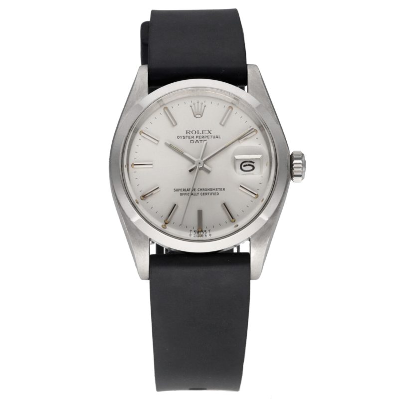 1974 Vintage Rolex ref. 1500 Oyster Perpetual Date 34mm, Revisionato! - immagine 3